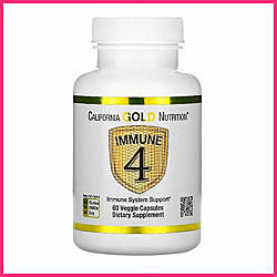 California Gold Nutrition, Immune4, средство для укрепления иммунитета
