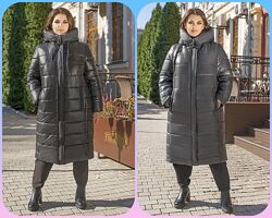 Зимнее пальто 48-54р, плащевка на синтепоне NP1-0220
