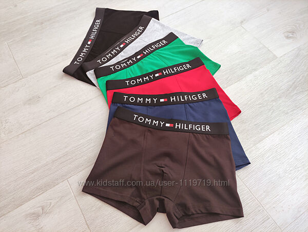 Чоловічі труси боксери Tommy Hilfiger бавовна