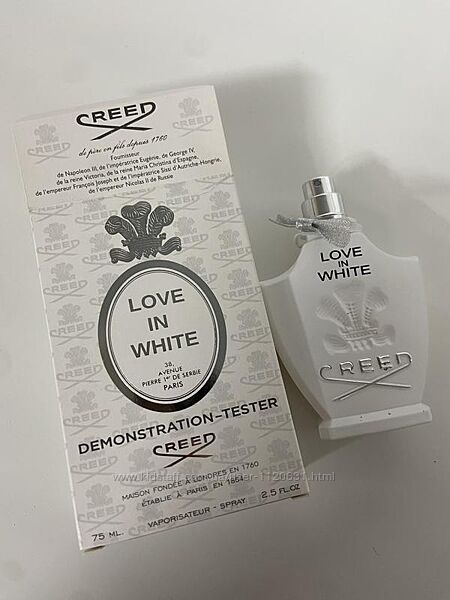 Creed love in white 75 мл