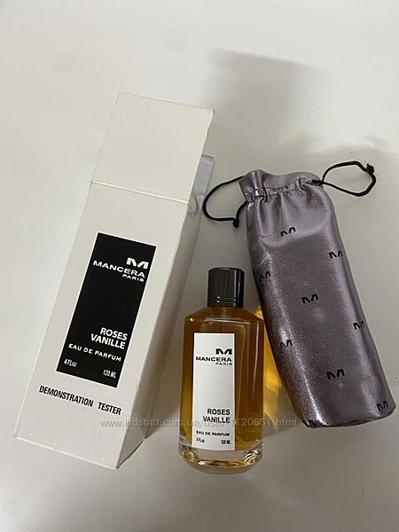 Mancera roses vanille tester 120 мл