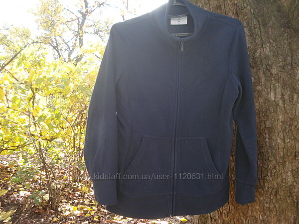 Фирменная флисова кофта/толстовка на замке