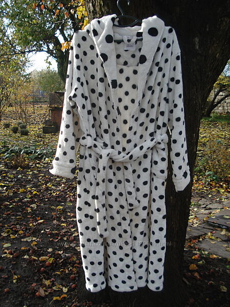 Фирменный очень теплый плюшевый халат