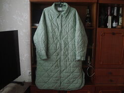 Primark-фирменное стеганное пальто большого размера