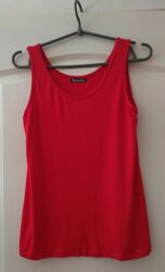 Майка червона яскрава XL