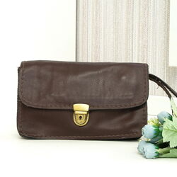 Сумка кожаная мужская, барсетка натуральная кожа.