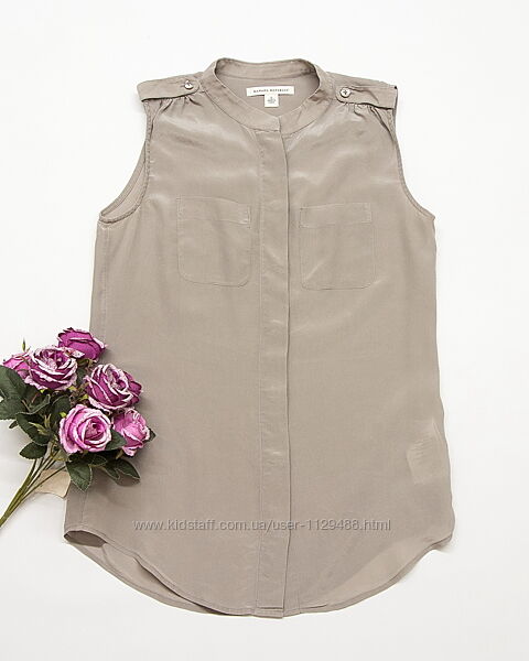 Блуза шелковая Banana Republic, натуральный шелк.