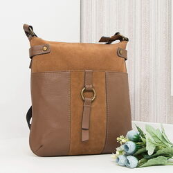 Сумка кожаная кроссбоди Next, натуральная кожа.