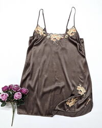Сорочка ночная шелковая Malizia by La Perla, натуральный шелк.