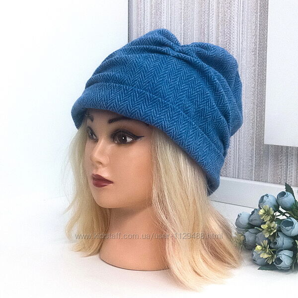 Шапка шляпка дизайнерская в бохо стиле шерстяная, Tethera Greys.