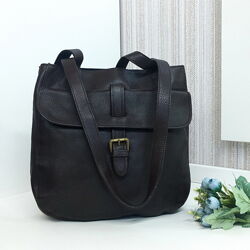 Сумка кожаная большая Liz Claiborne, натуральная кожа.