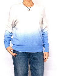 Кашемировый джемпер с градиентом Autograph, кашемир.