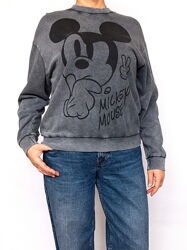 Свитшот серый с Микки Маусом, Disney George, хлопок.