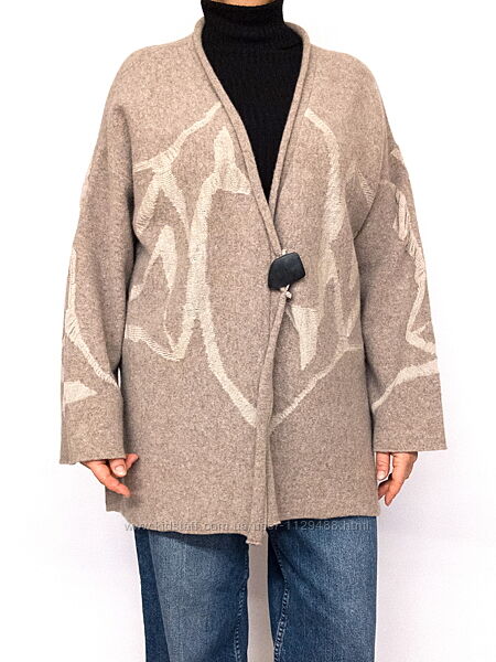 Кардиган шерстяной дизайнерский Sulu Kerstin Bernecker.