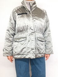 Куртка серебристая свободная, Nike Therma-FIT. 