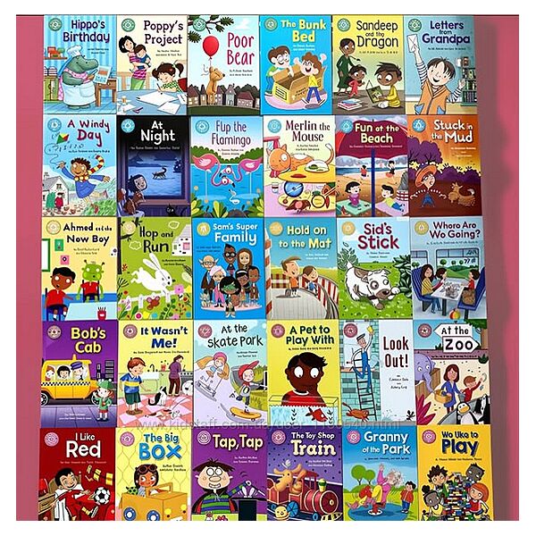 Англійська, серії книг для початківців, дитячі книги англійською