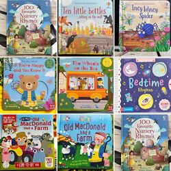 Nursery Rhymes, Віршики, колискові, стихи, дитячі книги, книги англійською