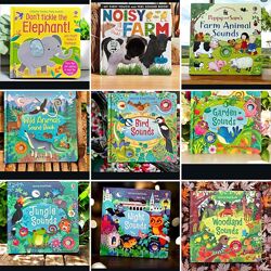 Usborne Sounds, звукові  та книги з озвученням, дитячі книги англійською