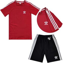 Костюм чоловічій трикотажний футболка/шорти 44,46,48