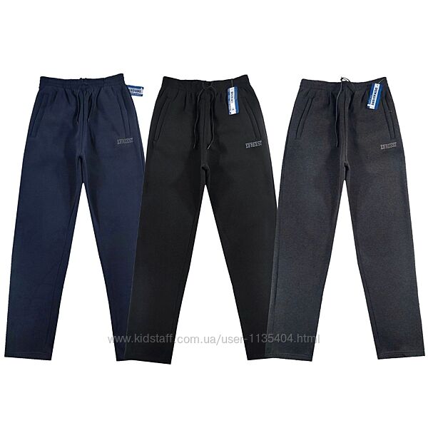 Штани спортивні чоловічі утеплені прямі М, L, XL, 2XL, 3XL, 4XL