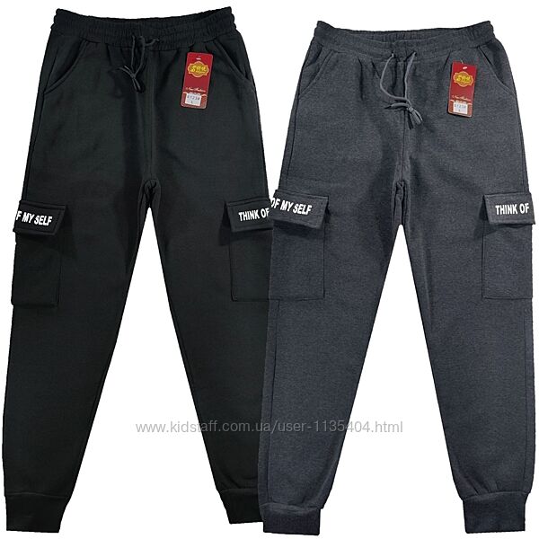 Штани зимові спортивні чоловічі утеплені під манжет карго L, XL, 2XL, 3XL