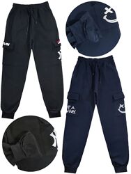 Штани зимові спортивні чоловічі утеплені під манжет карго  L, XL, 2XL, 3XL