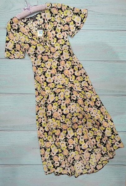 Красивое платье в цветочный принт Primark размер М/38/10