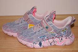 Кросівки на дівчинку Comfort арт. 210 рожеві р. 32-37 якісні кроссовки