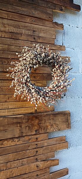 Вербові віночки,  котики вербові