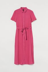 Легке літнє плаття-сорочка H&M, р. XS