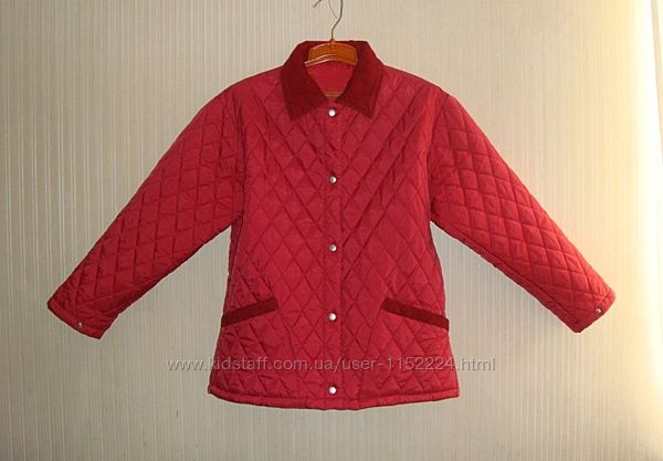 Женская демисезонная итальянская стеганная куртка р.48-50
