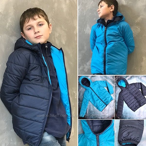 Двостороння курточка для хлопчика