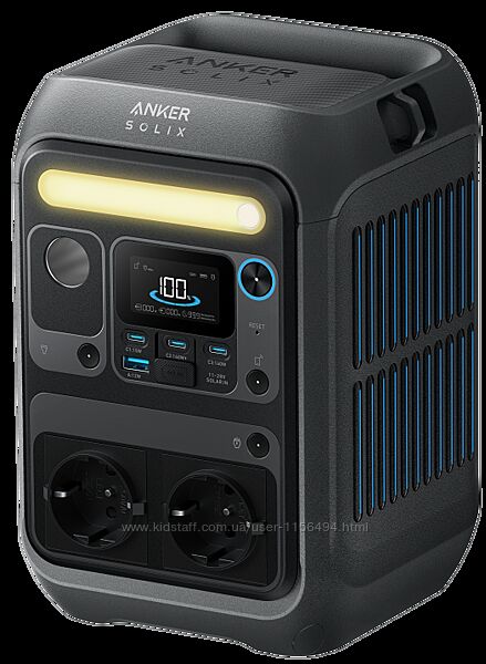 Зарядна станція ANKER SOLIX C300X  PS60 - 288Wh/AC 300W/140W 3xPD/1xUSB