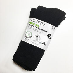 Термо шкарпетки набір 2 пари махрові теплі жіночі р.39/42 esmara німеччина