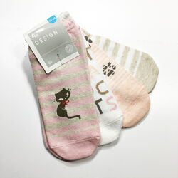 Набір 4 пари шкарпетки короткі бавовна жіночі низькі c&a р.35-38 німеччина