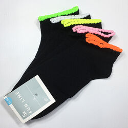 Шкарпетки жіночі 5 пар комплект шкарпеток короткі 35-42 c&a німеччина