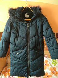 Зимняя куртка пальто 152 см, Kiabi