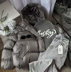 Курточка зимова, оверсайз