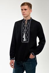 Вишиванка чоловіча чорна