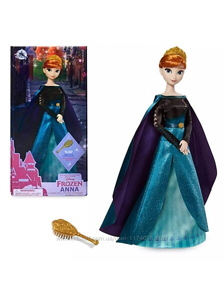 Класична лялька Анна з гребінцем з м-ф Холодне серце 2 Frozen