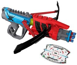 BOOMco Бластер-арбалет со стрелами и мишенью Slambow Blaster