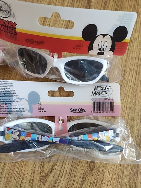 Детские солнцезащитные очки Disney  Мики Маус Чудо машинки Тачки маквин