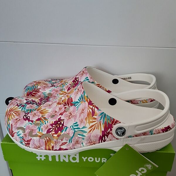 Чоловічі клоги Crocs Baya Graphic Clog, M13, р. 45-46. 