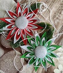 Ялинкові   прикраси  із  фоамірану 