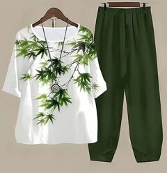 Костюм літній жіночий поліестер - новий   -2 розміри