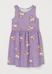 Платье детское сарафан единорог H&M 210810