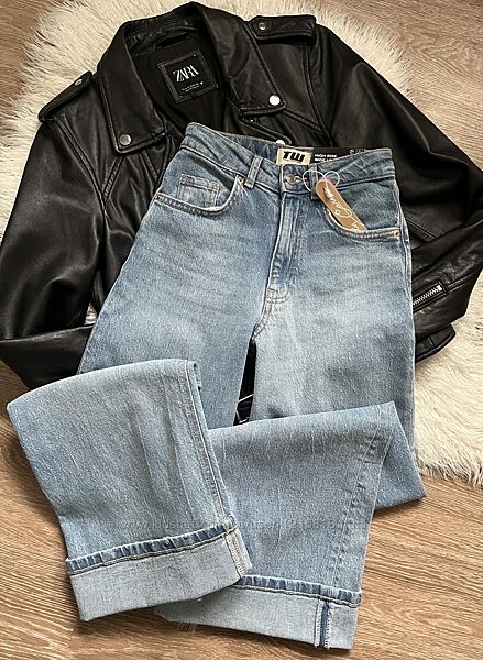 Джинсы tally weijl стиль zara новые