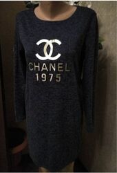 Платье шанель стиль chanel с карманами