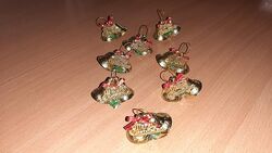 Новорічні іграшки на маленьку настільну ялинку або як декор.