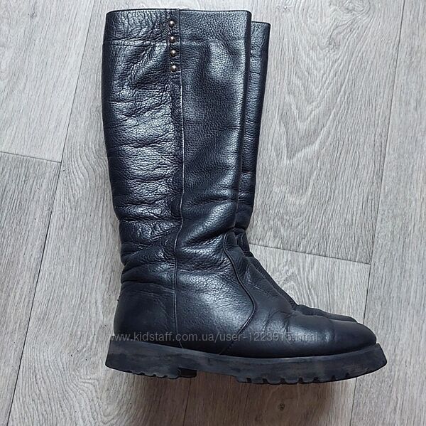 Сапоги жіночі шкіряні зимові.